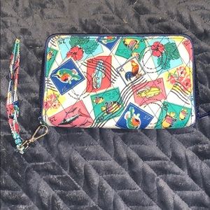 Vera Bradley Zip Around Wristlet